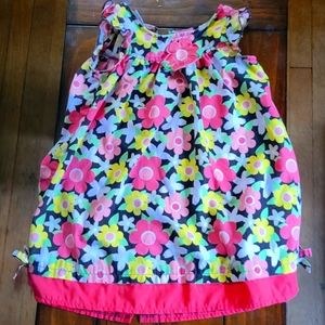 100% Cotton Floral Vintage Style 2T Dress